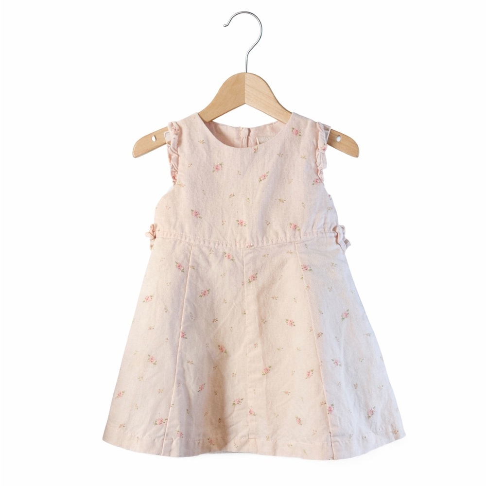 Gymboree Pink Floral Kids Dress. Vintage. Great Condition. Size 3/6 Months
